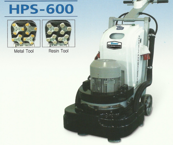 Polishing machine HPS-600(T1) for concrete... Made in Korea